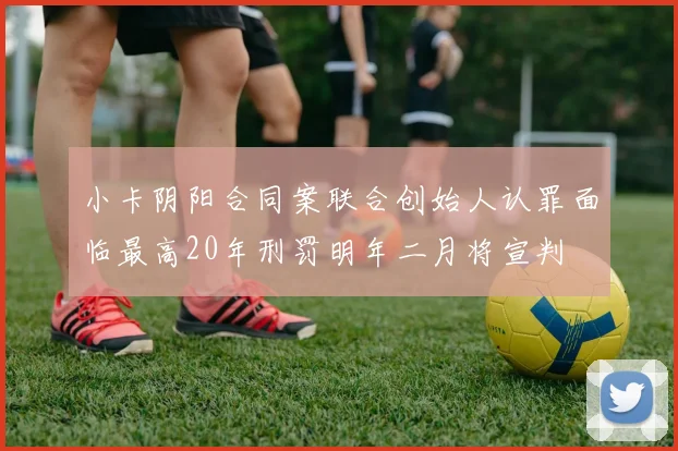 小卡阴阳合同案联合创始人认罪面临最高20年刑罚明年二月将宣判